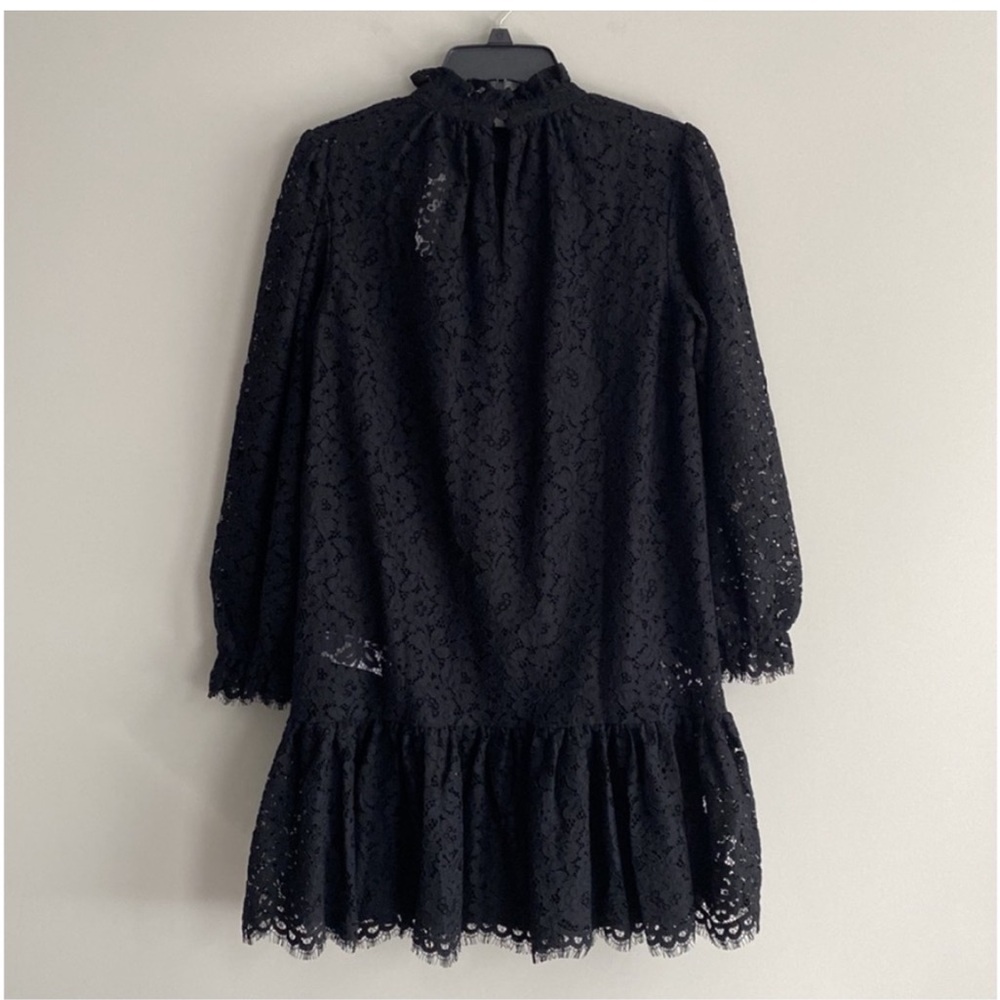 J. Crew Ruffleneck Lace Dress - Picture 9 of 10